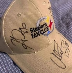 Autographed Steelers Hat